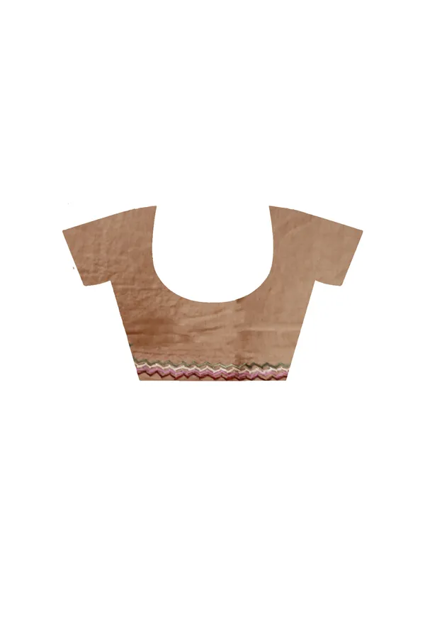 BEIGE_PURE_LINEN_with_KANTHA_WORK_Saree_with_Blouse_Piece