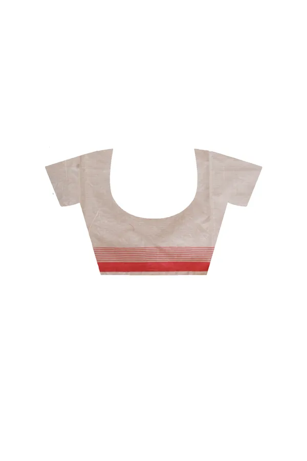 OFF-WHITE_SUPERNET_with_COMPUTER_EMBROIDERY_Saree_with_Blouse_Piece