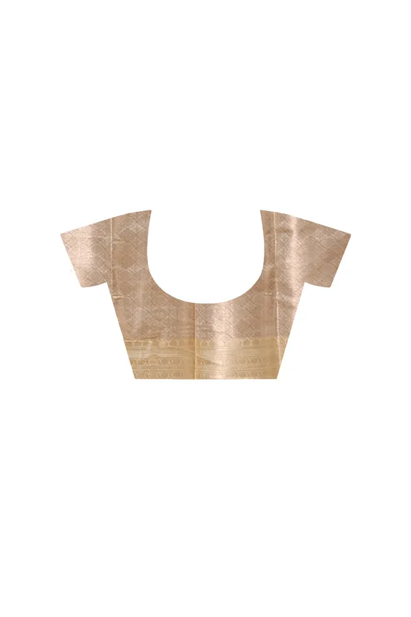 DUSTY_GREY_KAANJIVARAM_SILK_Saree_with_Blouse_Piece