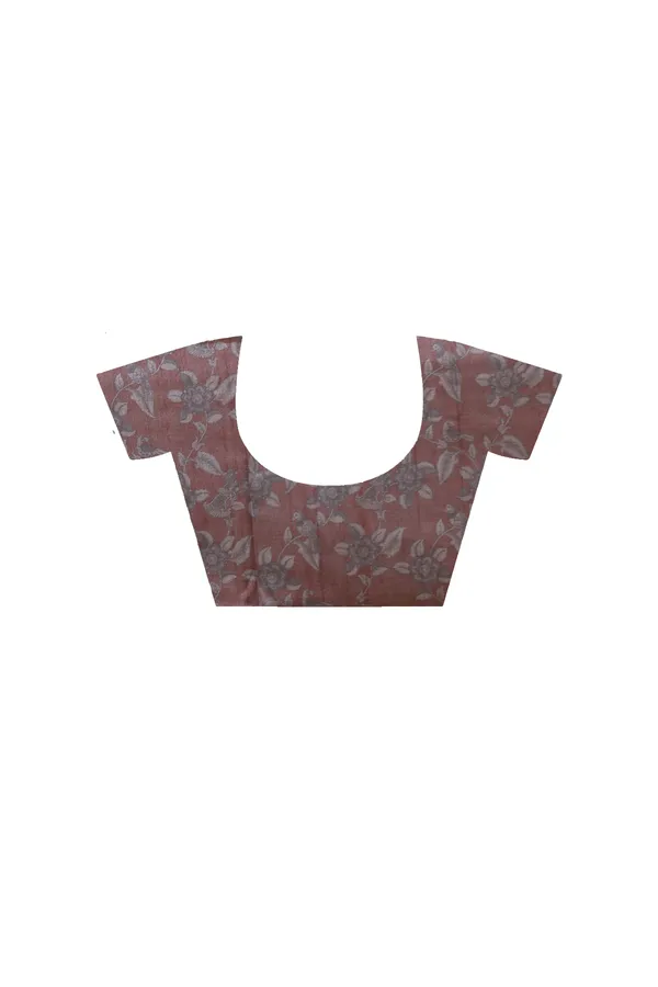 MULTICOLOUR_SEMI_-_TUSSAR_with_DIGITAL_PRINT_Saree_with_Blouse_Piece