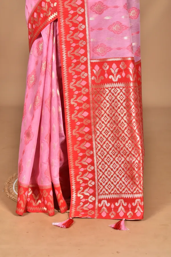 Women_Desgin_Kashmiri_Silk_Linen_Saree