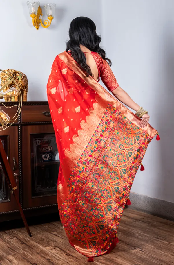 Ethnic_Motifs_Woven_Design_Zari_Organza_Saree
