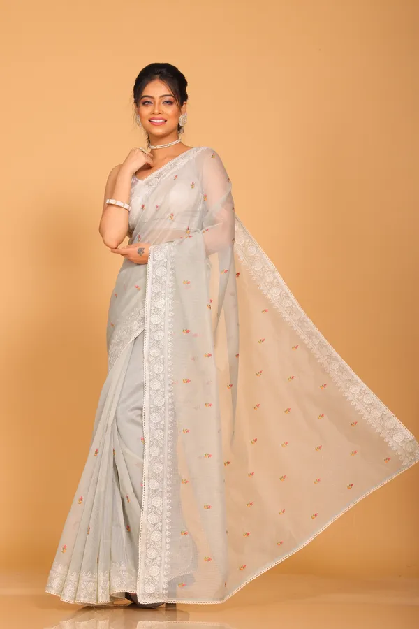 COTON_SUPERNET_EMBROIDERY_SAREE