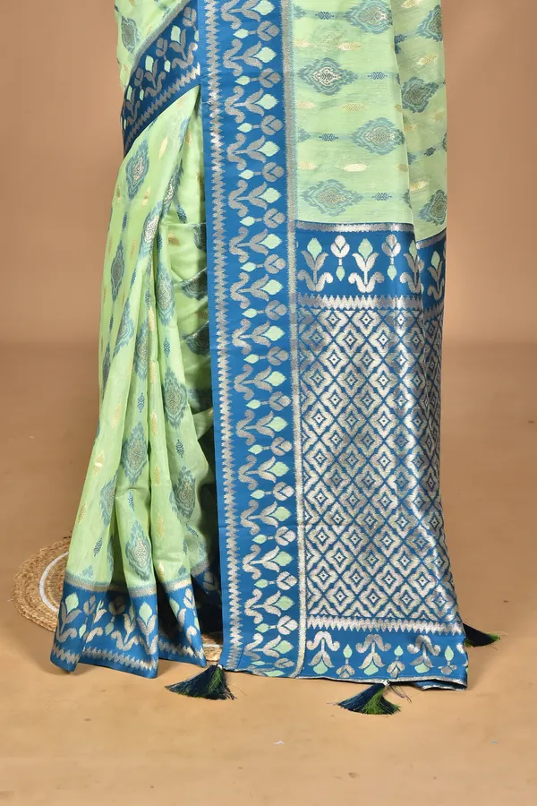 Women_Desgin_Kashmiri_Silk_Linen_Saree