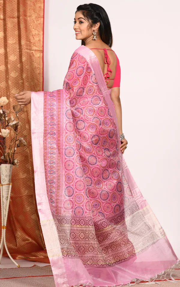 Ethnic_Motifs_Tissue_Block_Print_Saree