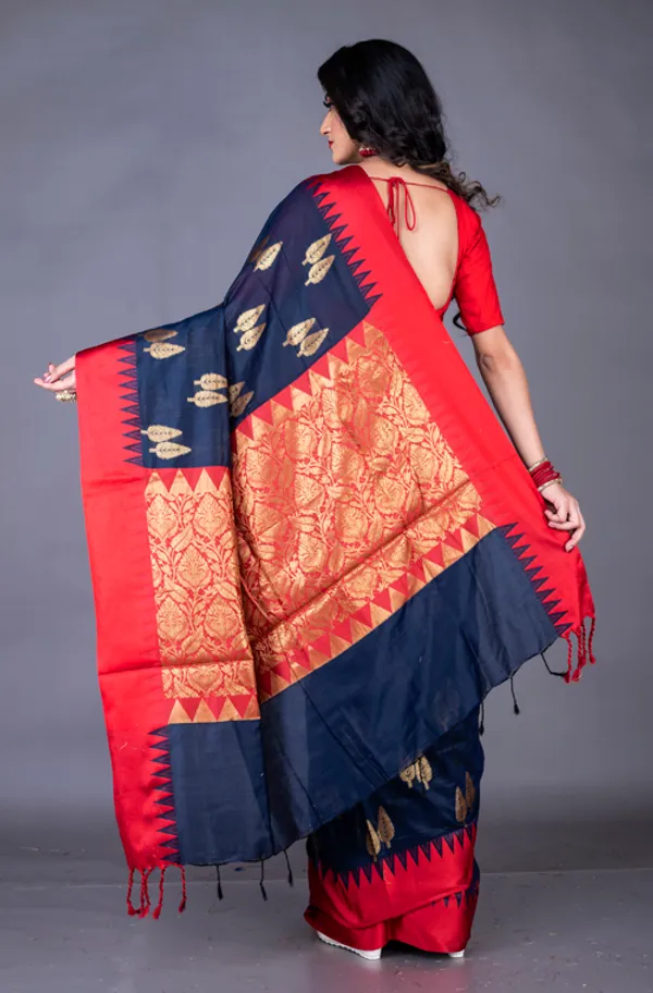 Ethnic_Print_Zari_Chanderi_Saree_with_Tassels