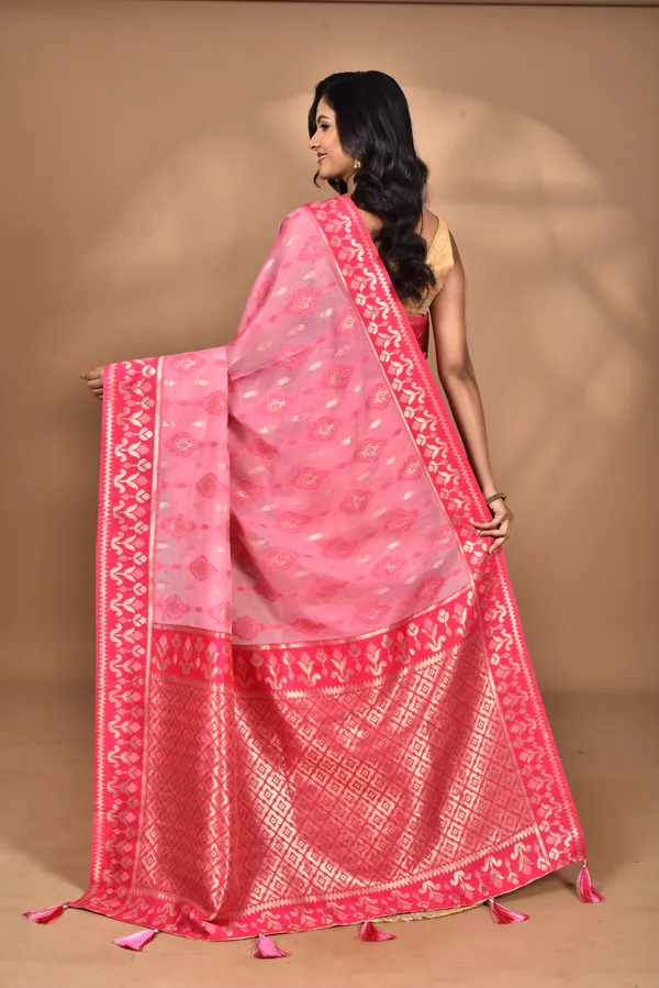 Women_Desgin_Kashmiri_Silk_Linen_Saree