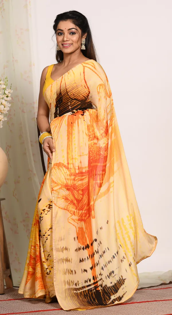 Abstract_Printed_Pure_Chiffon_Saree