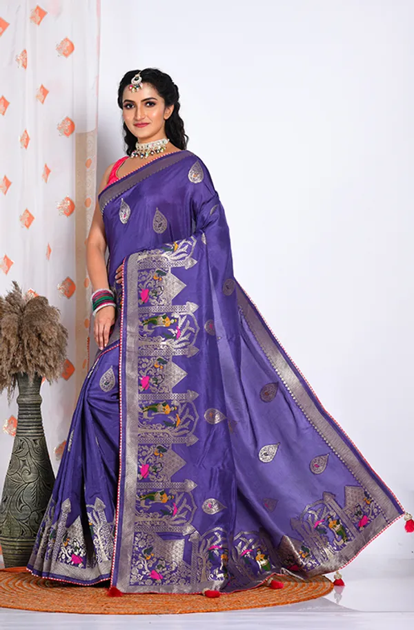 PURE_RUSSIAN_SILK_SAREE