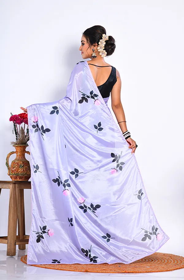 Floral_Poly_Chiffon_Saree