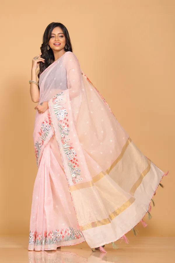 cotton_kota_strpe_embroidery_saree