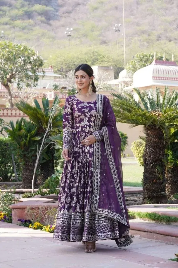 Purple_Printed_Anarkali_Suit_Set_for_Women