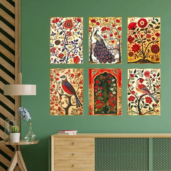 Set_Of_Six_Wall_Paintings_For_Wall_Dacoration_Golden_Framed_Wall_Paintings_For_Living_Room_Bedroom_Wall_Art_For_Home_Decoration_Office_Wall_Decor_13_10_Inch_Ch_Gd6_9