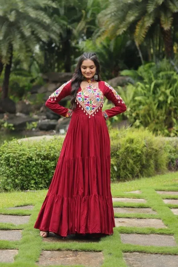 Maroon_Embroidered_Anarkali_Dress_for_Women