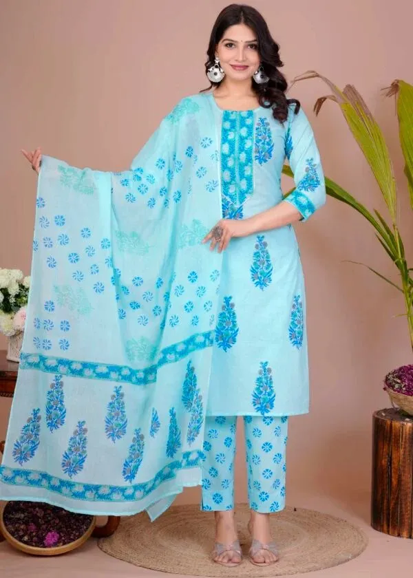 Blue_Printed_Straight_Kurta_Set_With_Dupatta_For_Women