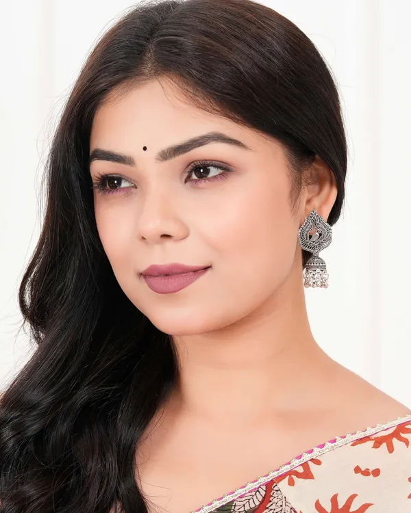 Women_S_Indian_Bollywood_Stylish_Az838_Oxidised_Earrings_Traditional_Ethnic_Jhumka_Jhumki_Earrings_For_Women_Unique_Design_Az838_Ox_Er5
