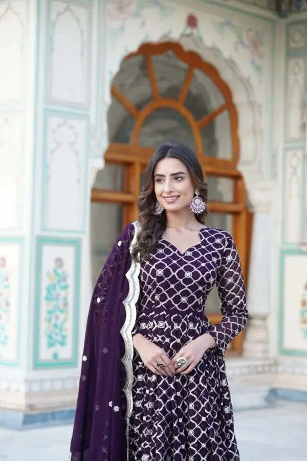Purple_Printed_Anarkali_Suit_Set_for_Women