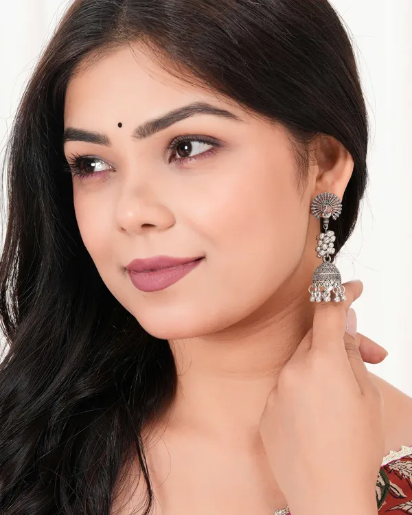Women_S_Indian_Bollywood_Stylish_Az838_Oxidised_Earrings_Traditional_Ethnic_Jhumka_Jhumki_Earrings_For_Women_Unique_Design_Az838_Ox_Er7
