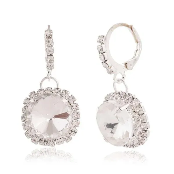 Silver_Tone_Crystal_Drop_Earrings_for_Women