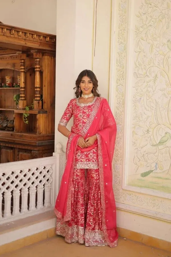 Pink_Embroidered_Lehenga_Choli_For_Women
