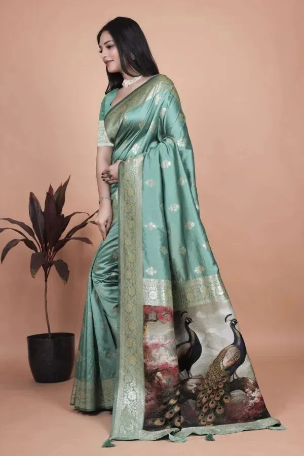 Mint_Green_Silk_Traditional_Saree_for_Women