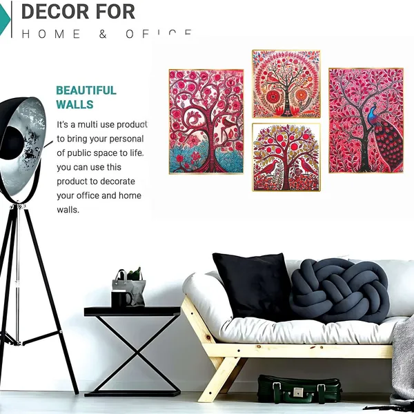 Set_Of_Four_Wall_Paintings_For_Wall_Dacoration_Golden_Framed_Wall_Paintings_For_Living_Room_Bedroom_Wall_Art_For_Home_Decoration_Office_Wall_Decor_13_10_Inch_Ch_Gd4_4