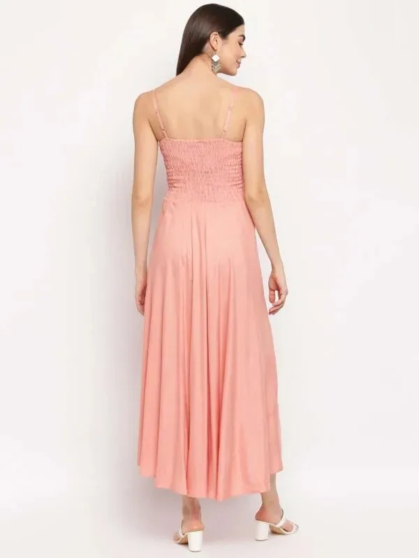 Pink_Smocked_Fit_And_Flare_Midi_Dress_for_Women