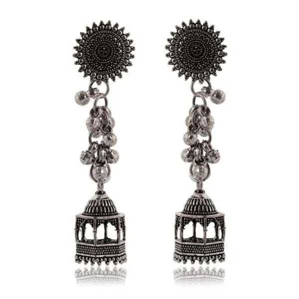 Oxidized_Silver-Tone_Jhumka_Earrings_for_Women