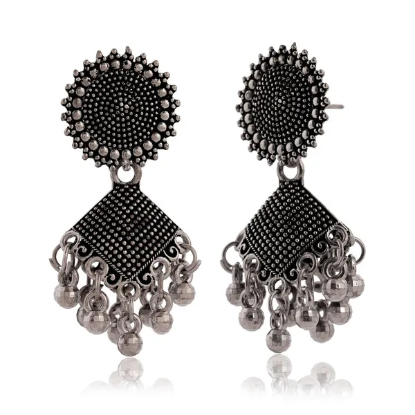 Women_S_Dot_Design_Earrings_Indian_Hoops_Mandala_Hoops_Chakra_Drop_Dangles_Earrings
