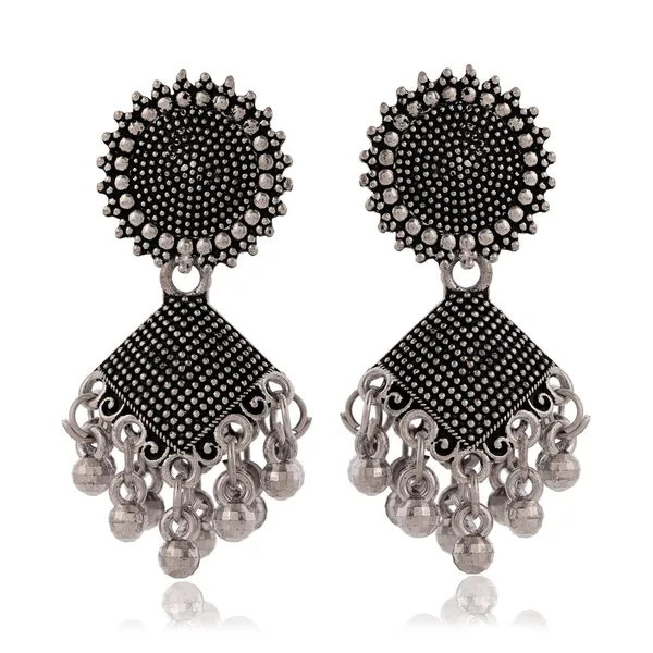 Women_S_Dot_Design_Earrings_Indian_Hoops_Mandala_Hoops_Chakra_Drop_Dangles_Earrings