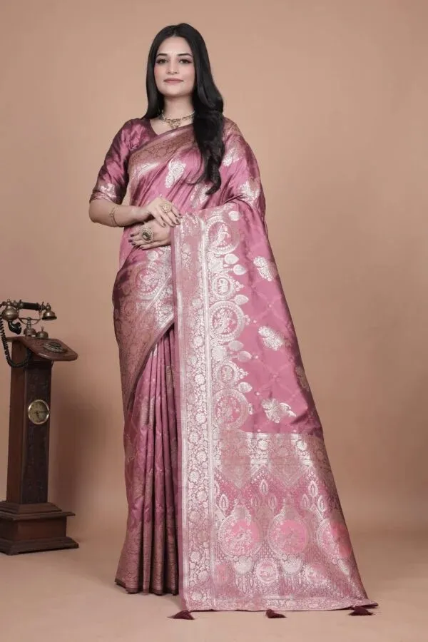 Pink_Woven_Traditional_Saree_for_Women