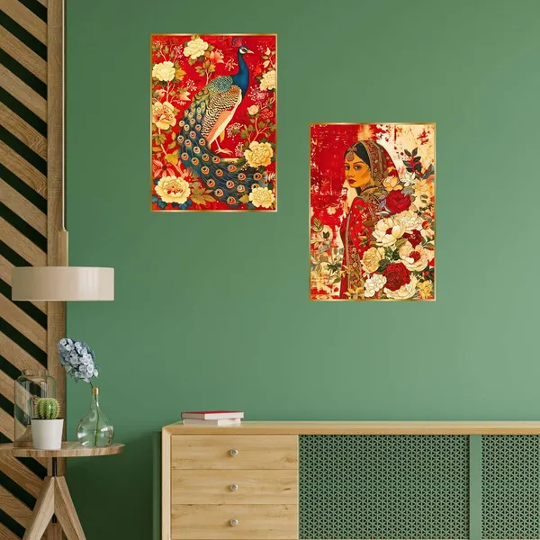 Set_Of_Two_Wall_Paintings_For_Wall_Dacoration_Golden_Framed_Wall_Paintings_For_Living_Room_Bedroom_Wall_Art_For_Home_Decoration_Office_Wall_Decor_14_11_Inch_Ch_Gd2_3