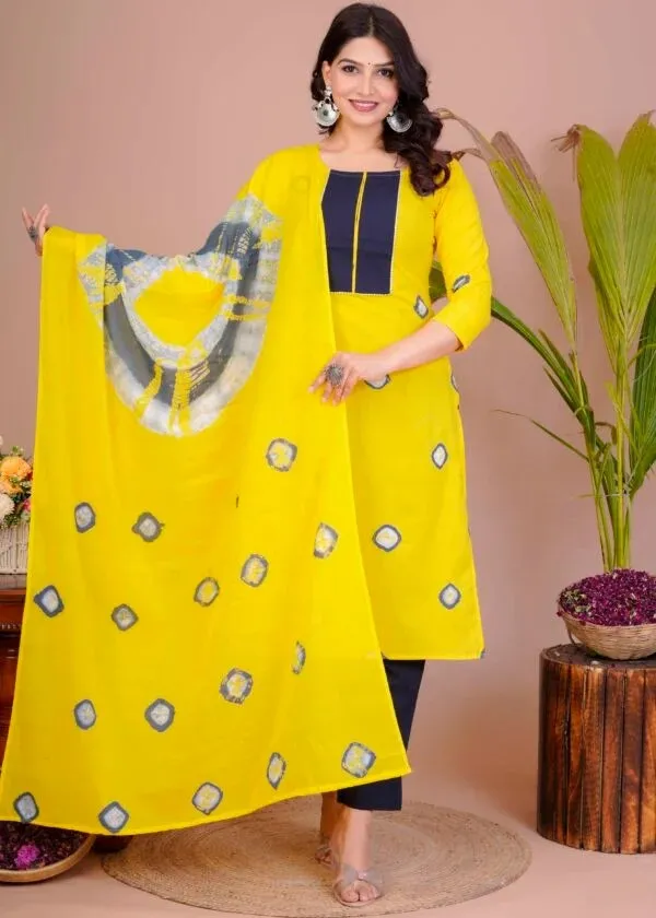 Yellow_Printed_Straight_Kurta_Set_For_Women