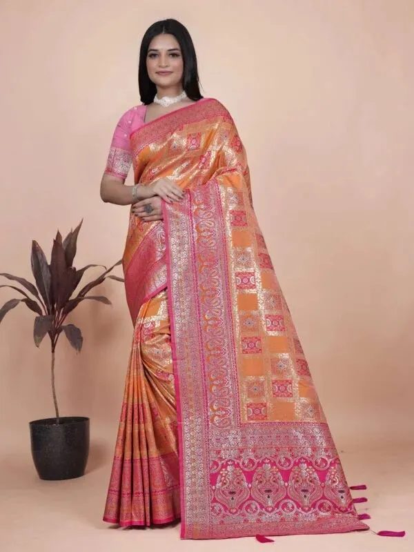 Orange_Traditional_Saree_for_Women