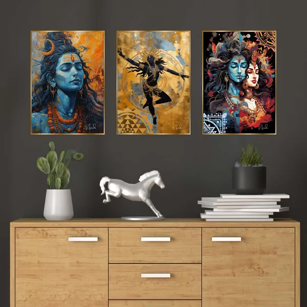 Set_Of_Three_Wall_Paintings_For_Wall_Dacoration_Golden_Framed_Wall_Paintings_For_Living_Room_Bedroom_Wall_Art_For_Home_Decoration_Office_Wall_Decor_24_18_Inch_Ch_Gd3_2