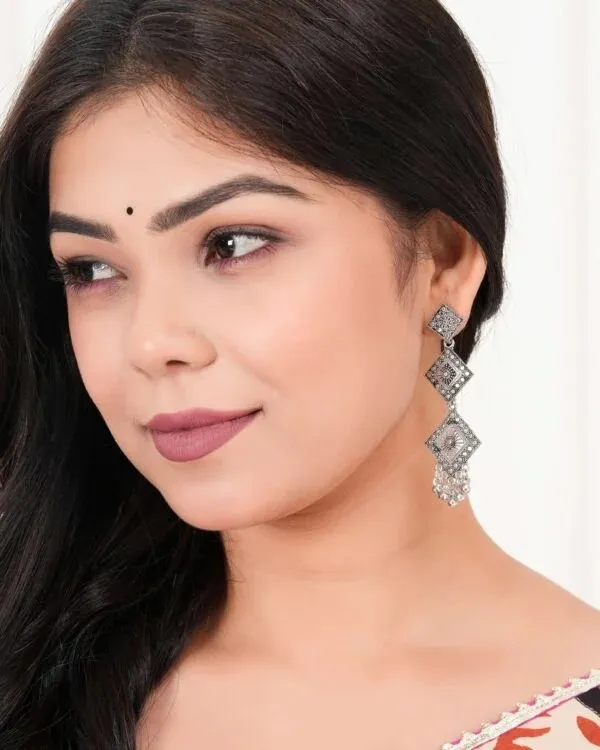 Silver-Tone_Geometric_Drop_Earrings_for_Women