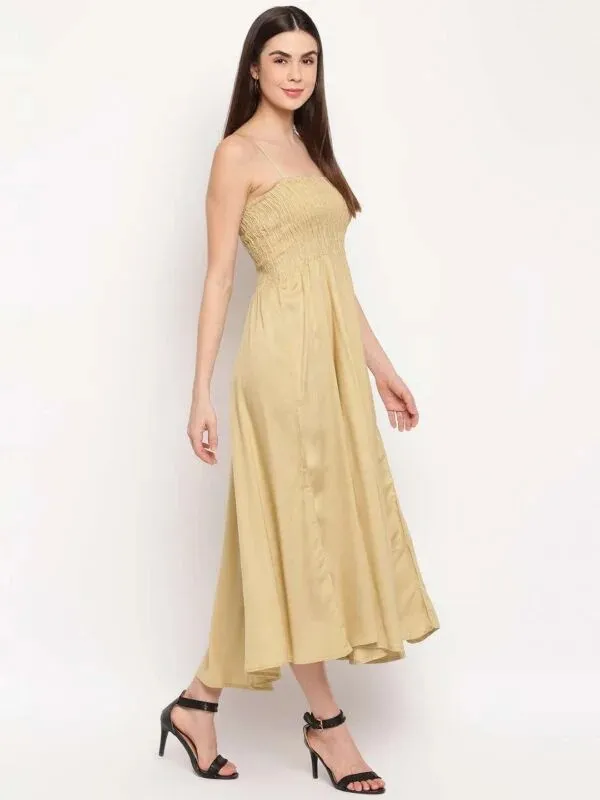 Beige_Strapless_Flared_Midi_Dress_for_Women