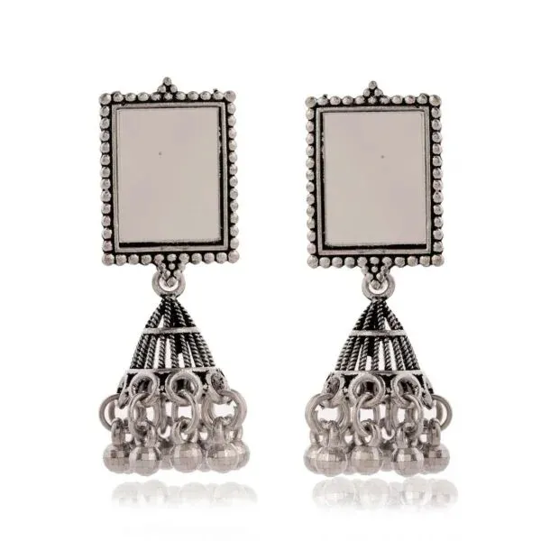 Silver_Tone_Rectangular_Jhumka_Earrings_for_Women