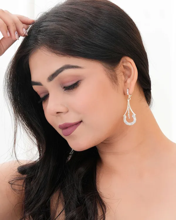 Women_S_Indo_Western_Teardrop_Shaped_Drop_Dangles_Party_Wear_Earrings_For_Women
