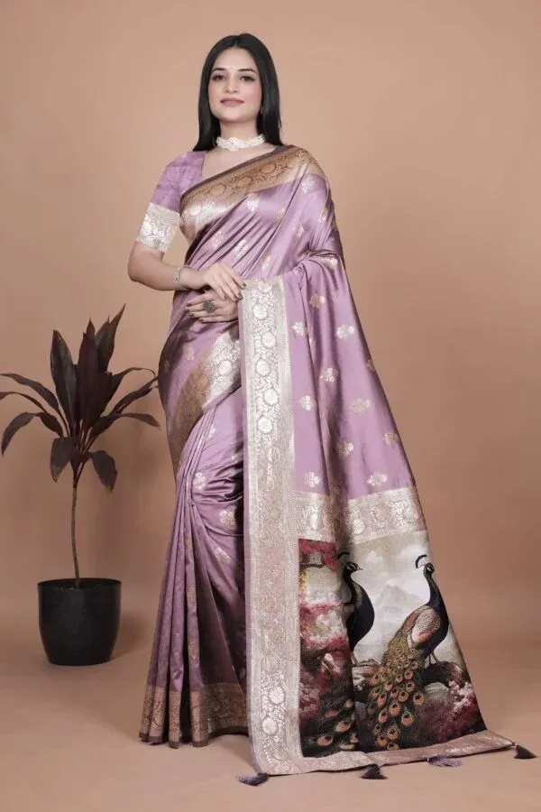 Lavender_Woven_Saree_for_Women