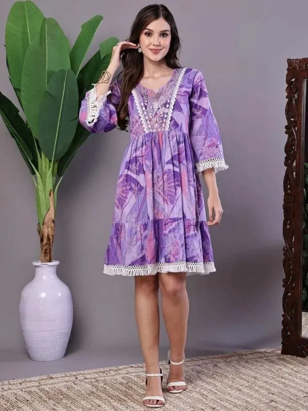 Purple_Printed_Casual_Dress_for_Women