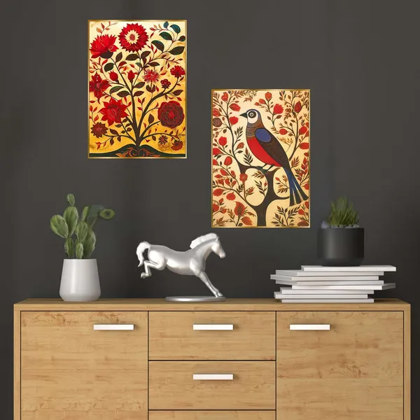 Set_Of_Two_Wall_Paintings_For_Wall_Dacoration_Golden_Framed_Wall_Paintings_For_Living_Room_Bedroom_Wall_Art_For_Home_Decoration_Office_Wall_Decor_14_11_Inch_Ch_Gd2_13