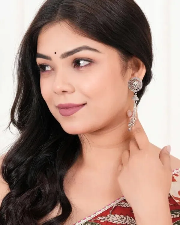 Silver_Oxidized_Jhumka_Earrings_for_Women