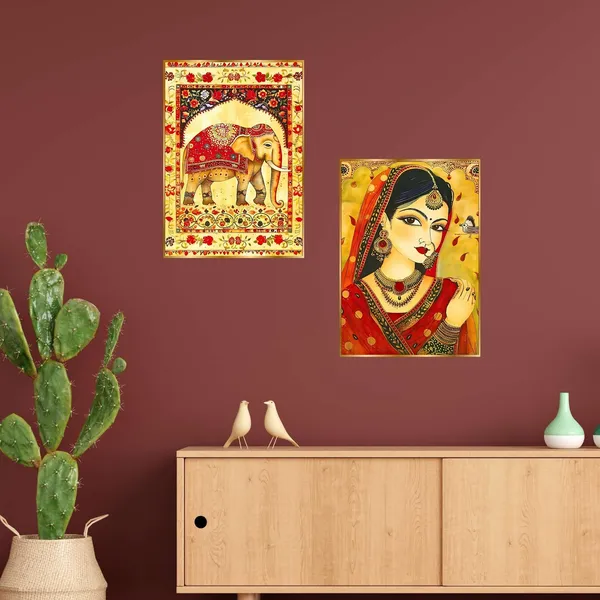 Set_Of_Two_Wall_Paintings_For_Wall_Dacoration_Golden_Framed_Wall_Paintings_For_Living_Room_Bedroom_Wall_Art_For_Home_Decoration_Office_Wall_Decor_14_11_Inch_Ch_Gd2_11