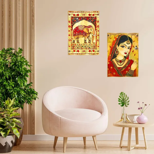 Set_Of_Two_Wall_Paintings_For_Wall_Dacoration_Golden_Framed_Wall_Paintings_For_Living_Room_Bedroom_Wall_Art_For_Home_Decoration_Office_Wall_Decor_14_11_Inch_Ch_Gd2_11