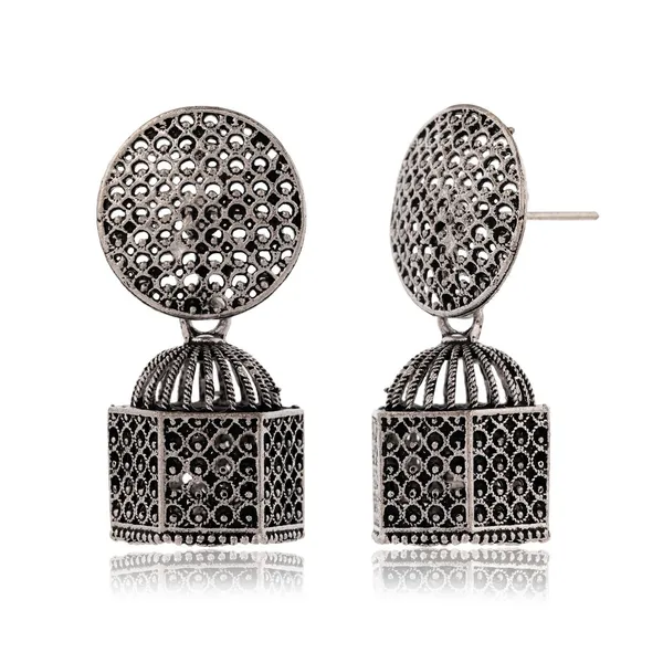 Earrings_For_Women_Traditional_Silver_Az838_Oxidised_Jhumka_Set_German_Silver_Chand_Baliyan_Jhumkas_Earrings_Birthday_Anniversary_Gift_Az838_Ox_Er33