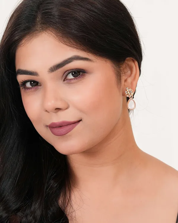 Women_S_Indo_Western_Rose_Gold_Party_Wear_Ethnic_Stud_Earrings_For_Women_Birthday_Anniversary_Gift