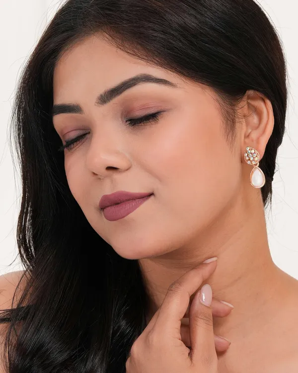 Women_S_Indo_Western_Rose_Gold_Party_Wear_Ethnic_Stud_Earrings_For_Women_Birthday_Anniversary_Gift