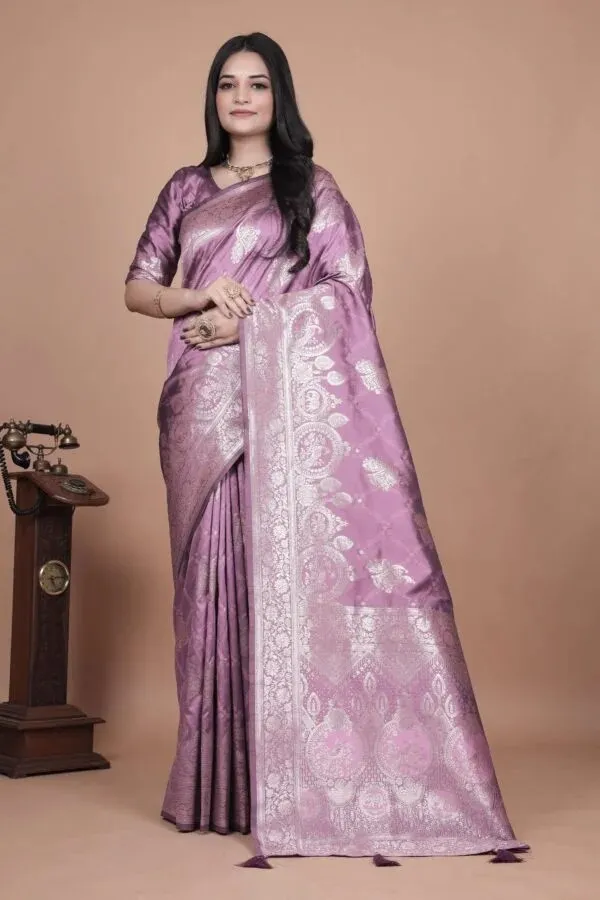 Lavender_Woven_Saree_for_Women