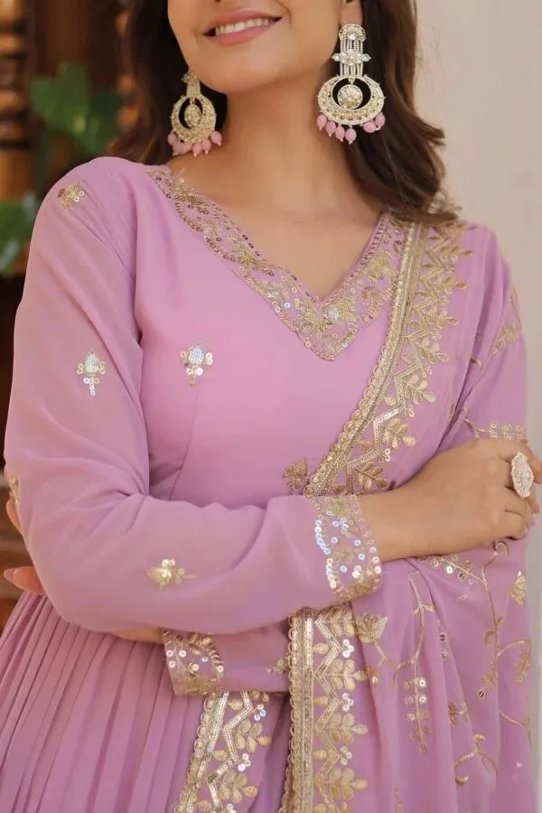 Lavender_Georgette_Embroidered_Anarkali_Suit_Set_for_Women